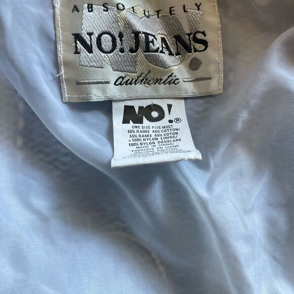 Vintage Absolutely No Jeans Authentic Lined Sweater One Size Fits All Hi… - Picture 3 of 7